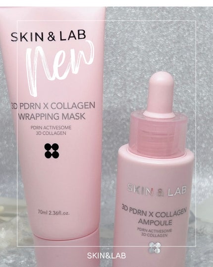 3D PDRN X コラーゲンアンプル/SKIN&LAB/美容液を使ったクチコミ(1枚目)
