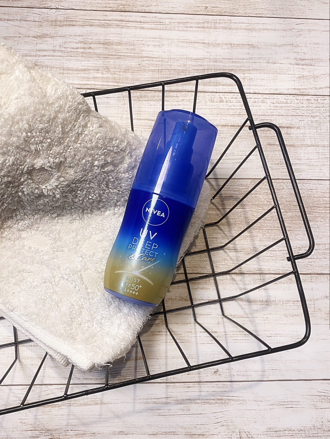 ニベアUV ディーププロテクト&ケア ミルクミスト/ニベア/日焼け止めミスト・スプレーを使ったクチコミ(3枚目)