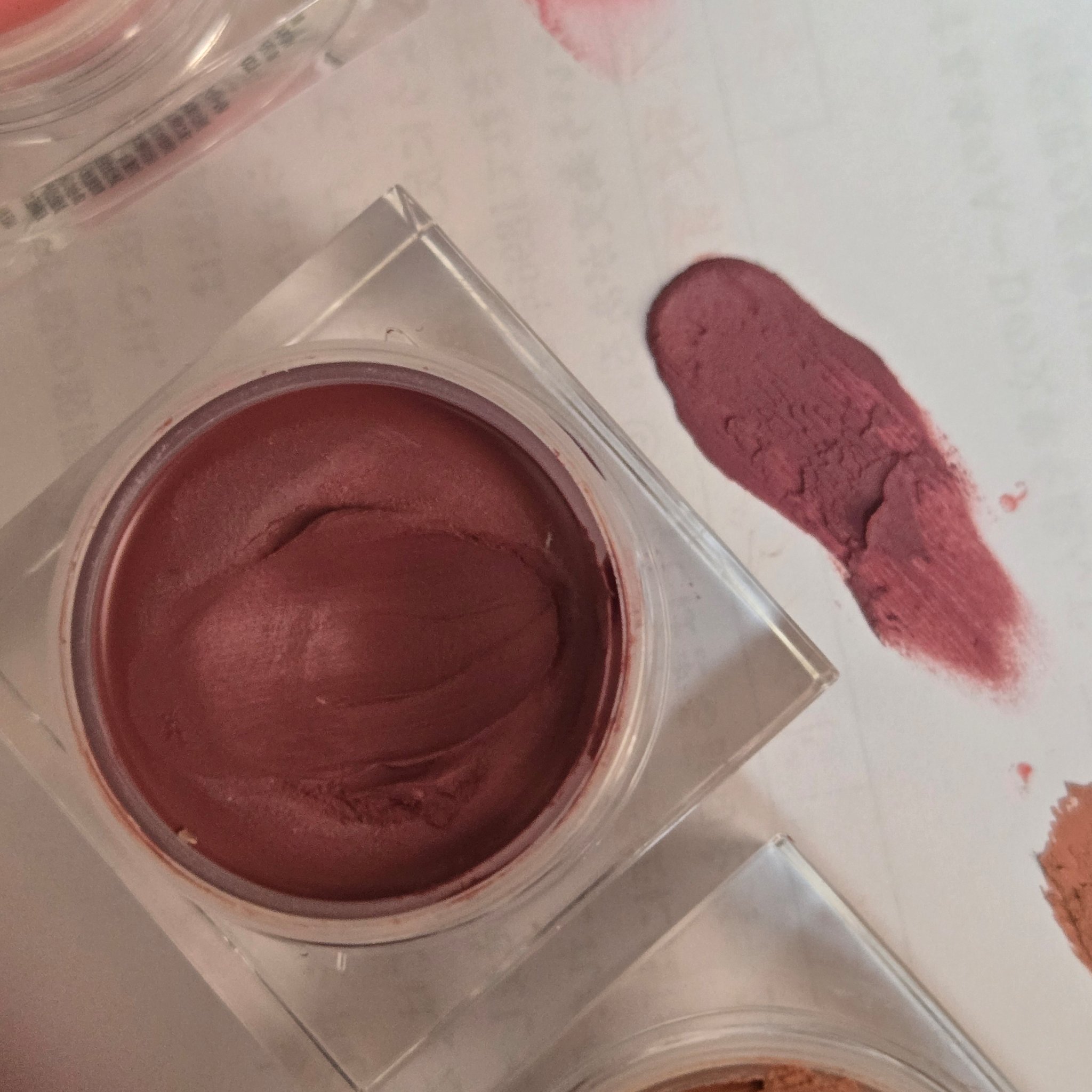 ムードミックスクリームブラッシャー/MAD PEACH/ジェル・クリームチークを使ったクチコミ（2枚目）