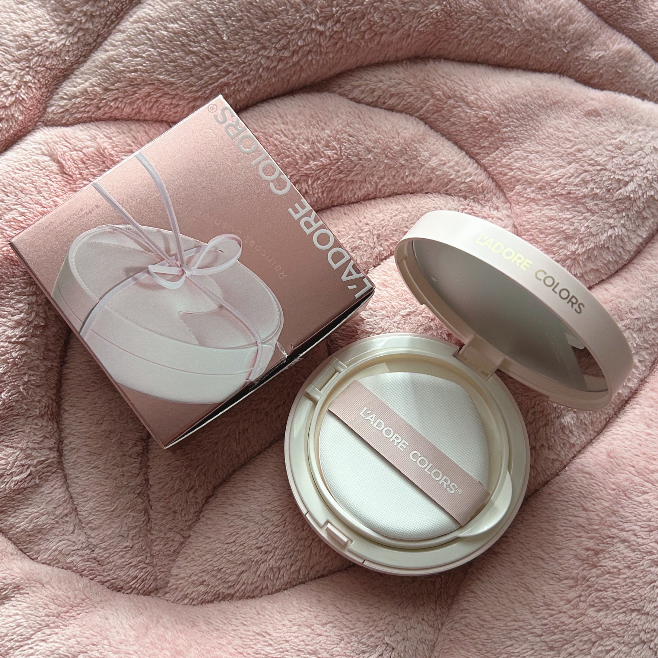 L'ADORE COLORS レインコート クッション ファンデーション/L'adore Colors/クッションファンデーションを使ったクチコミ（2枚目）