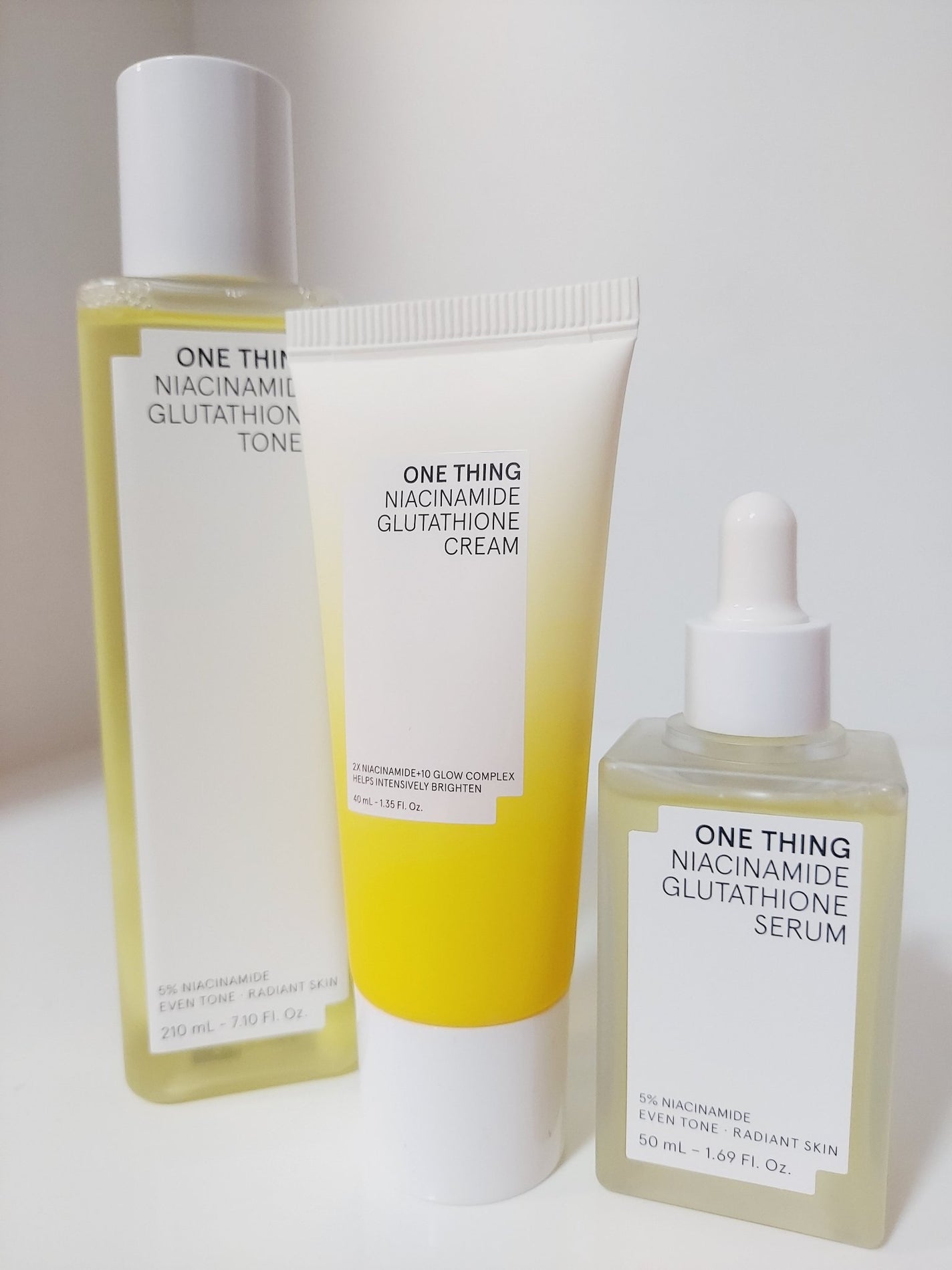 ナイアシンアミド グルタチオン クリーム/ONE THING/フェイスクリームを使ったクチコミ(5枚目)