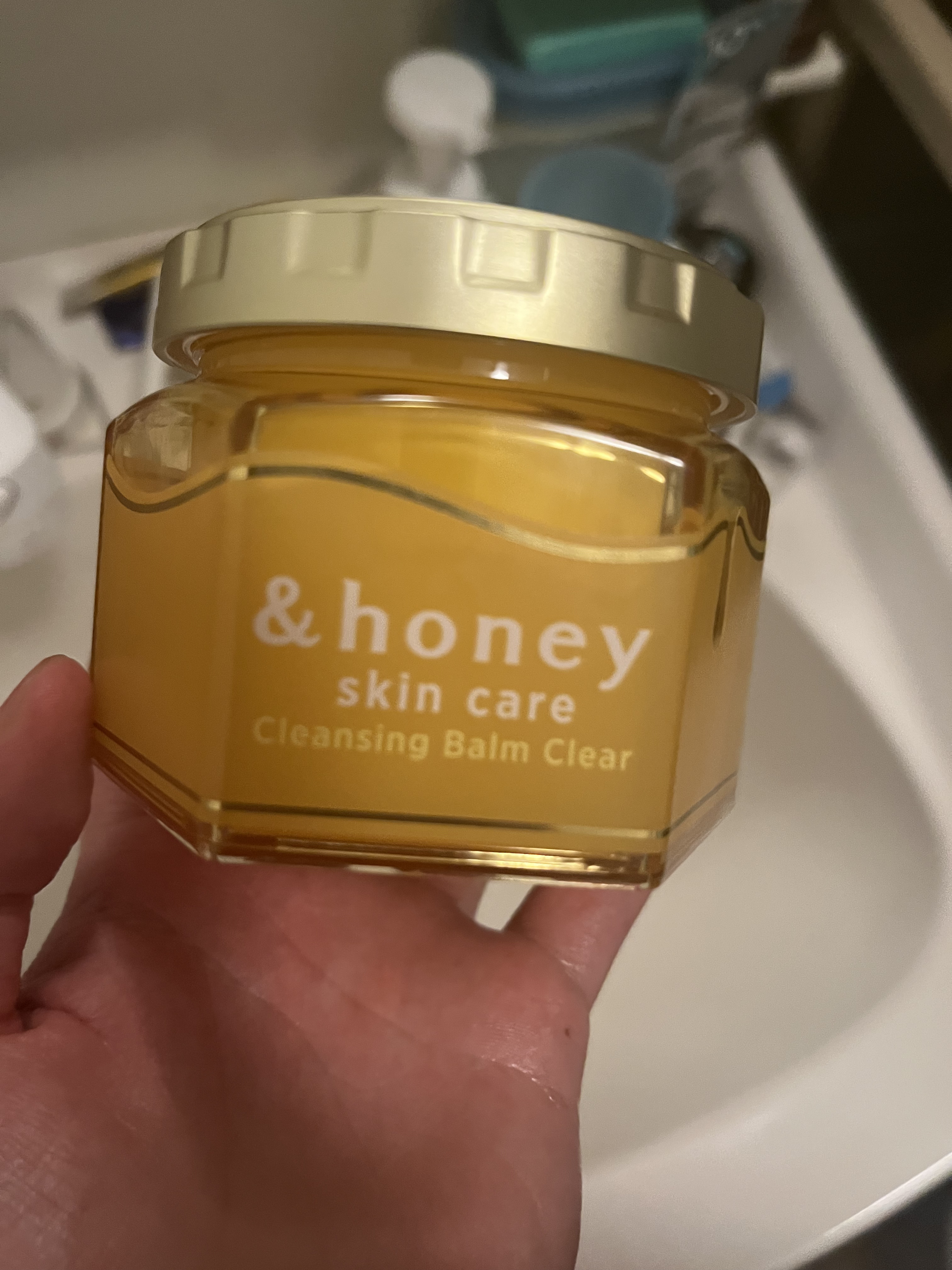 アンドハニー クレンジングバーム クリア/&honey/クレンジングバームを使ったクチコミ（1枚目）