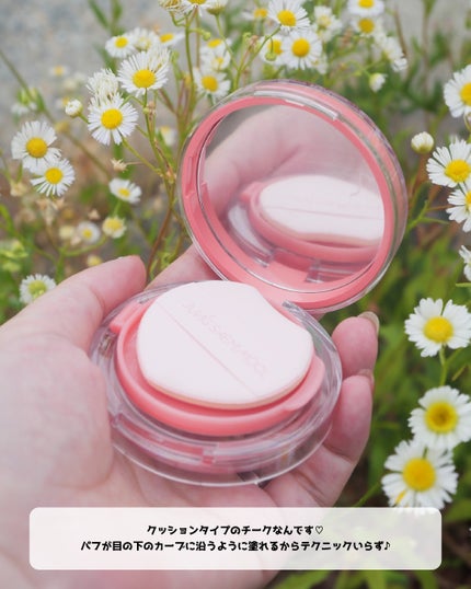 アーティストクッションブラッシュ/JUNG SAEM MOOL/リキッドチークを使ったクチコミ(3枚目)