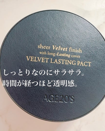 ヴェルヴェットラスティングパクト/AGE20’s/その他ファンデーションを使ったクチコミ(1枚目)