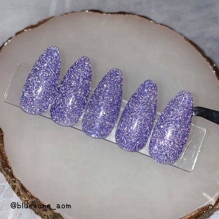 ⋆͛🦖⋆͛aomi on LIPS 「オリジナルフラッシュやわらかパープル!フラッシュパウダーはシル..」(5枚目)