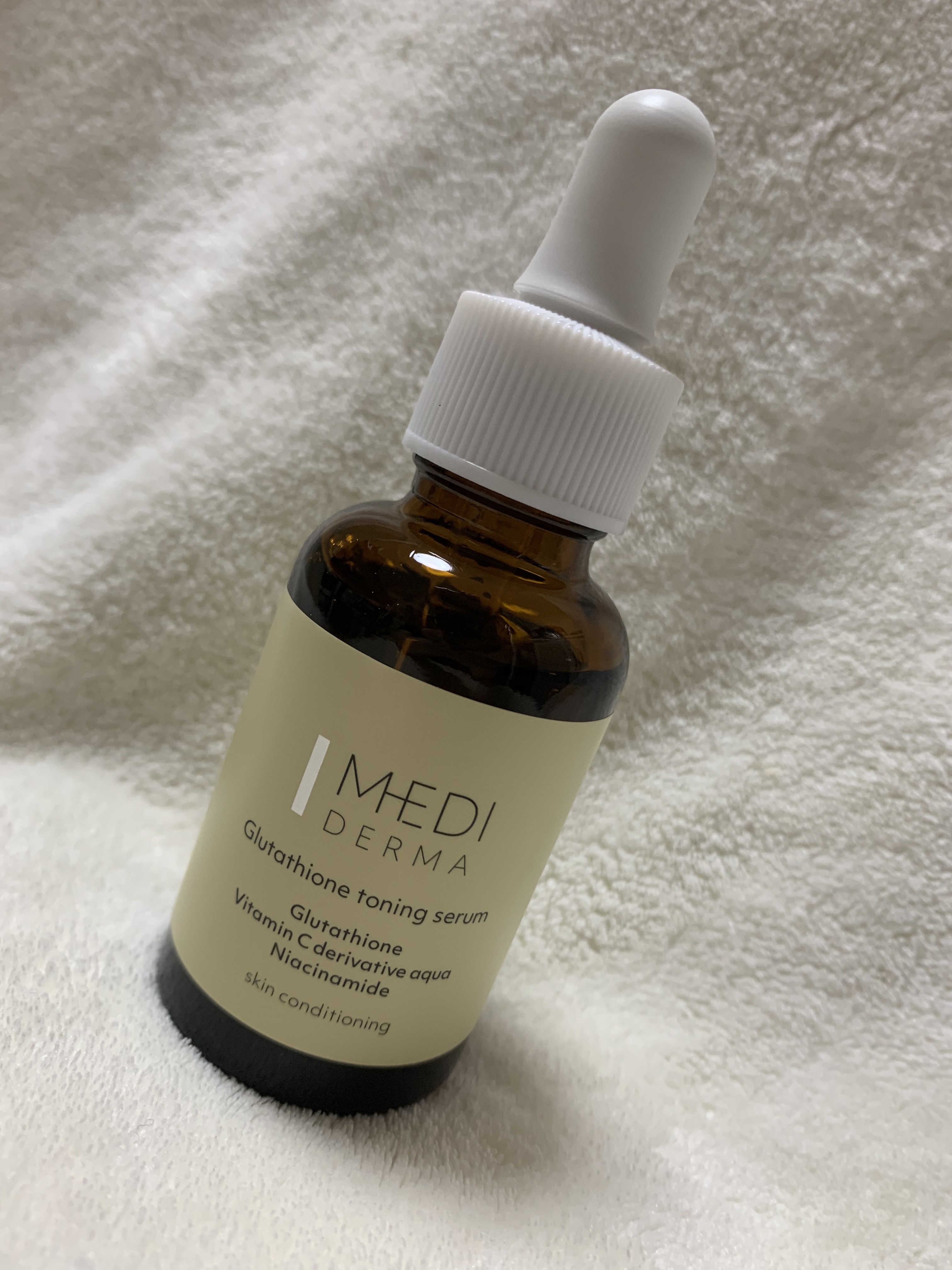 メディダーマ グルタチオントーニングセラム/メディダーマ/美容液を使ったクチコミ（1枚目）
