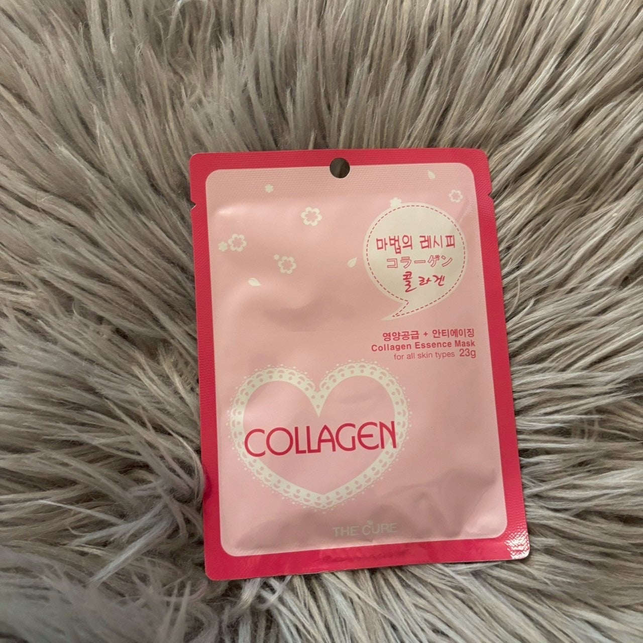 コラーゲンコラーゲンエッセンスマスク/THE CURE(ザキュア)/シートマスク・パックを使ったクチコミ(1枚目)