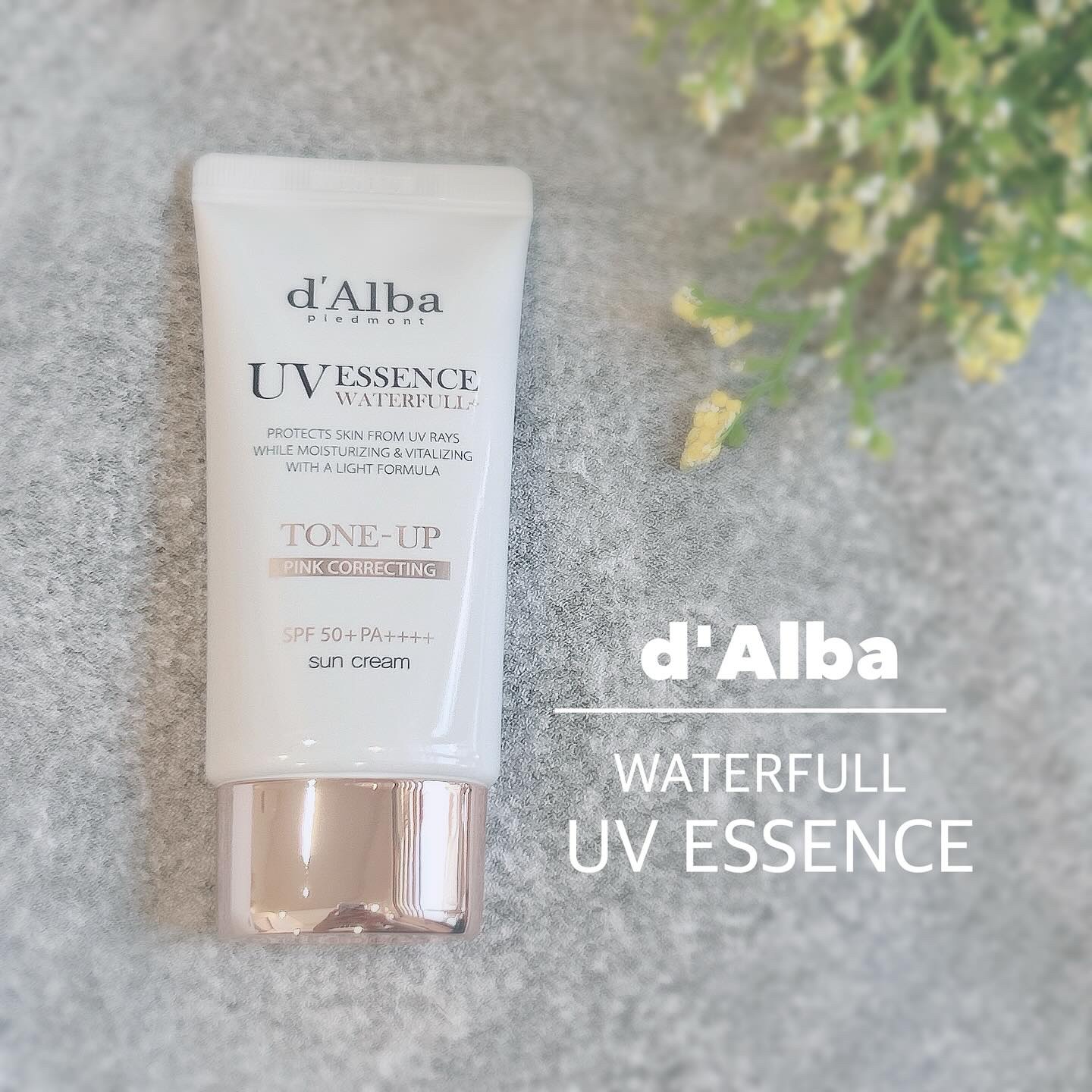 ウォータフルトーンアップサンクリーム/ダルバ/日焼け止めクリームを使ったクチコミ（1枚目）