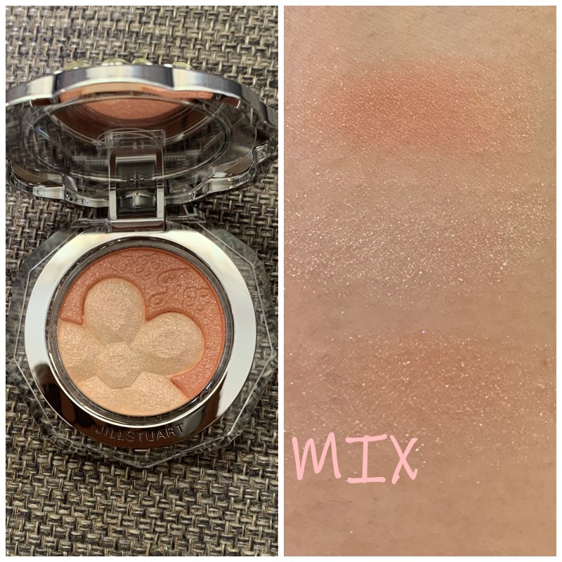 ジルスチュアート クリスタルブルーム ペタルクチュールアイズ デュオ/JILL STUART/アイシャドウパレットを使ったクチコミ（2枚目）