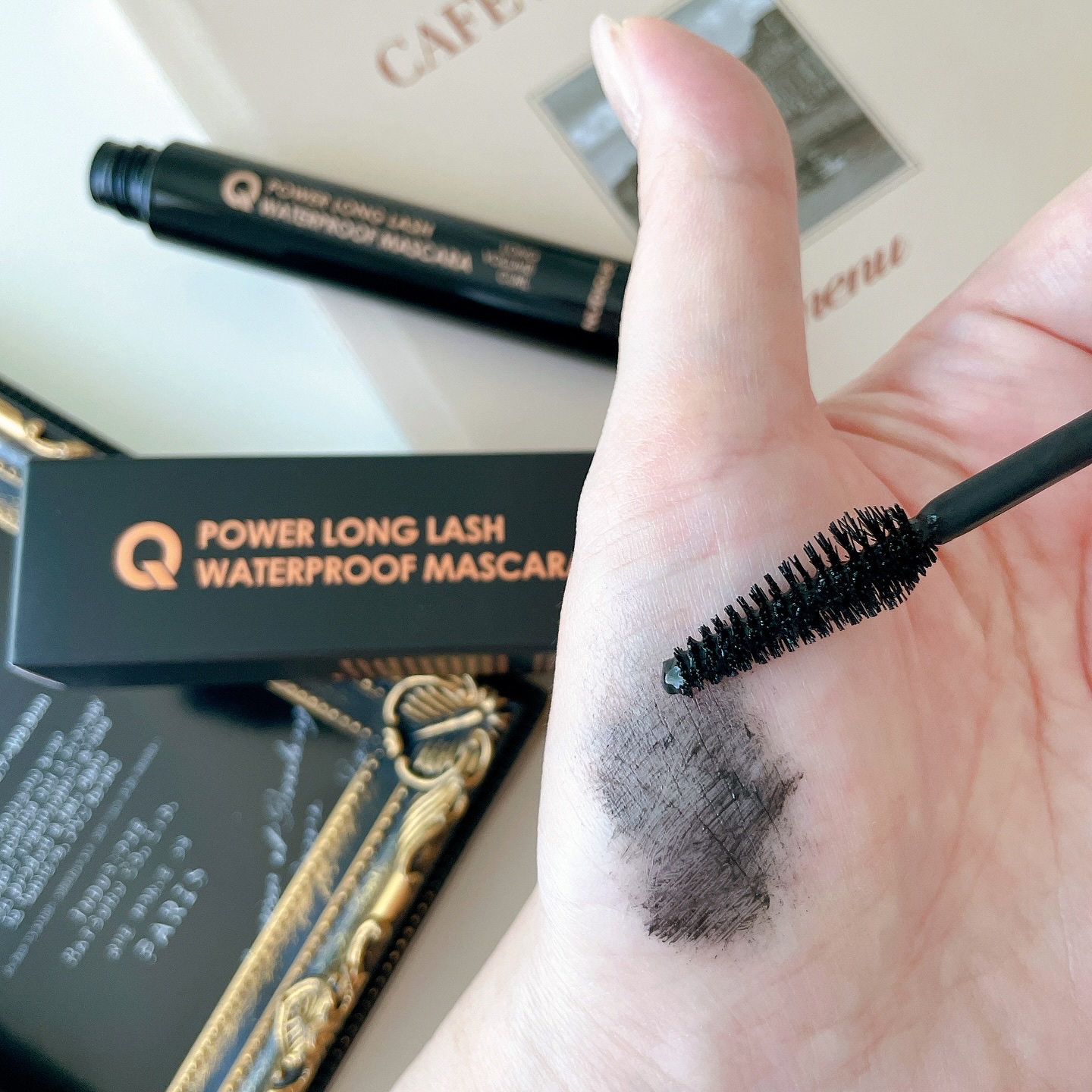 ウォータープルーフマスカラ/NUDIQUE/マスカラを使ったクチコミ（3枚目）