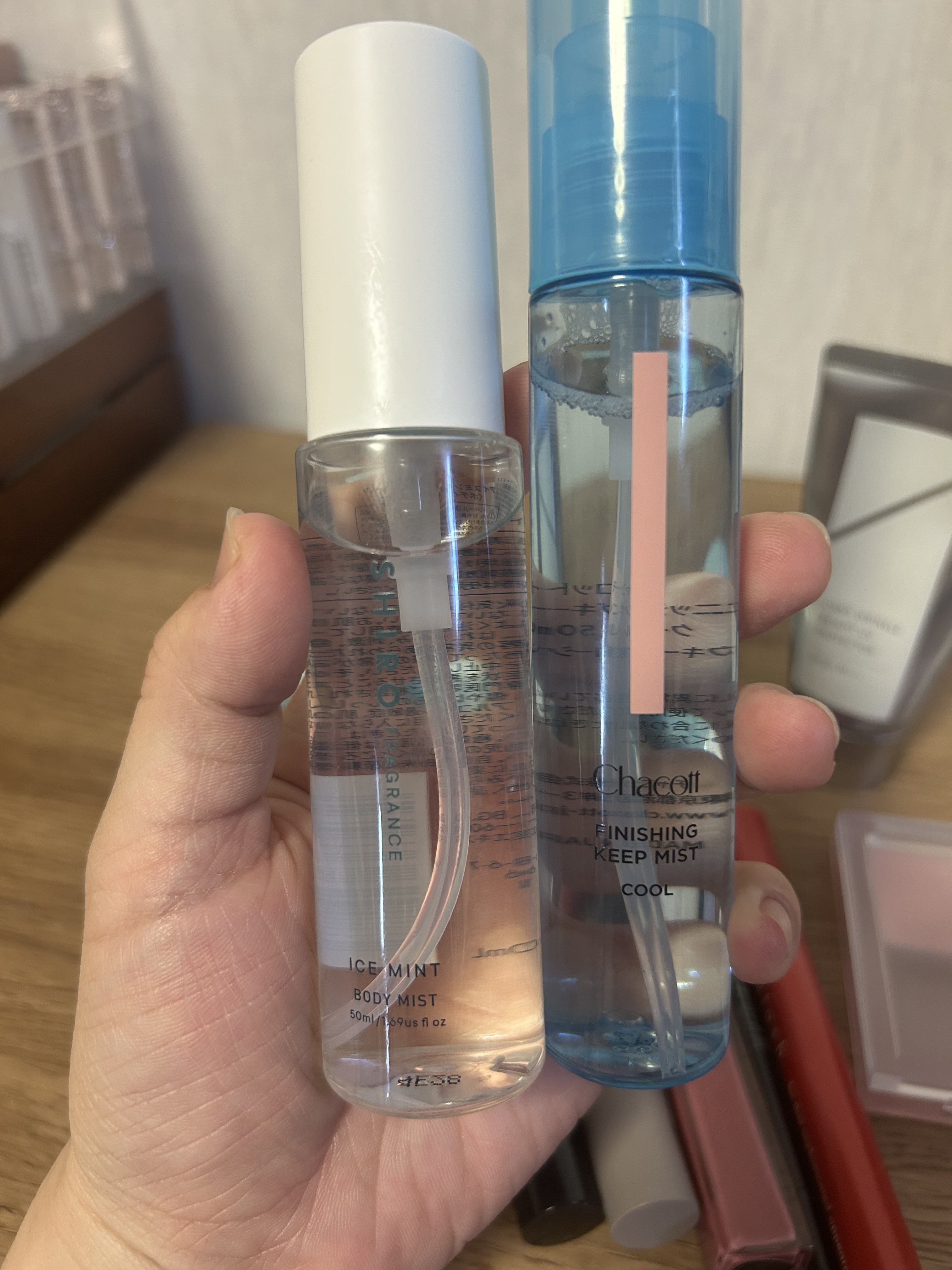 アイスミント ボディミスト/SHIRO/香水(その他)を使ったクチコミ（2枚目）