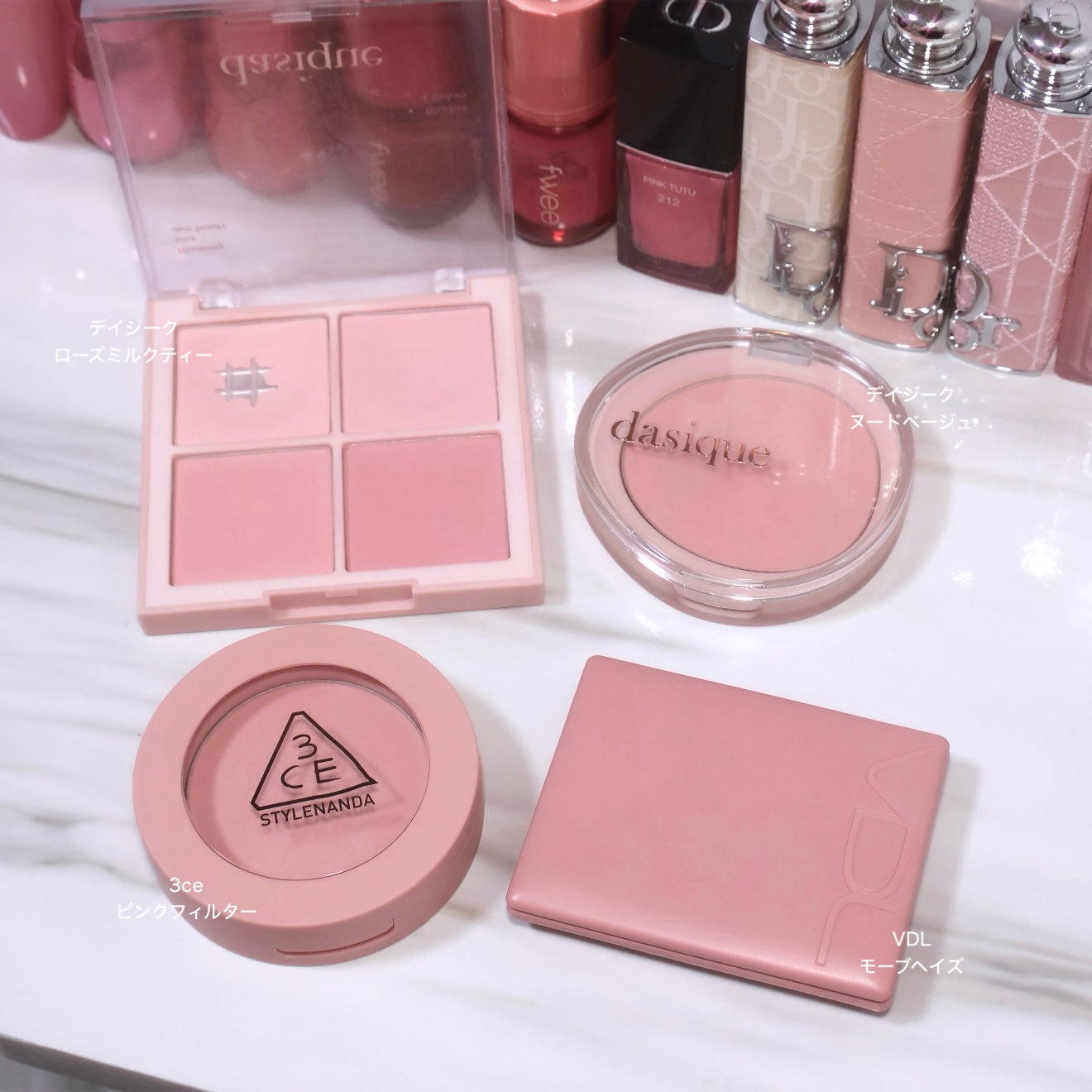 3CE フェイスブラッシュ/3CE/パウダーチークを使ったクチコミ(1枚目)