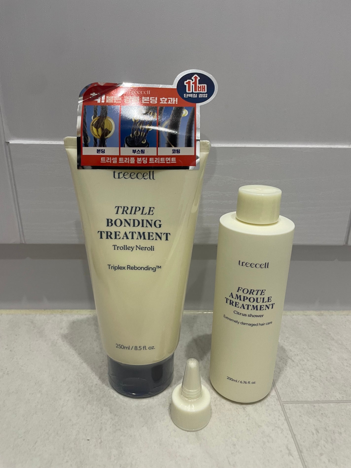 フォルテ アンプル トリートメント/treecell/洗い流すヘアトリートメントを使ったクチコミ(1枚目)
