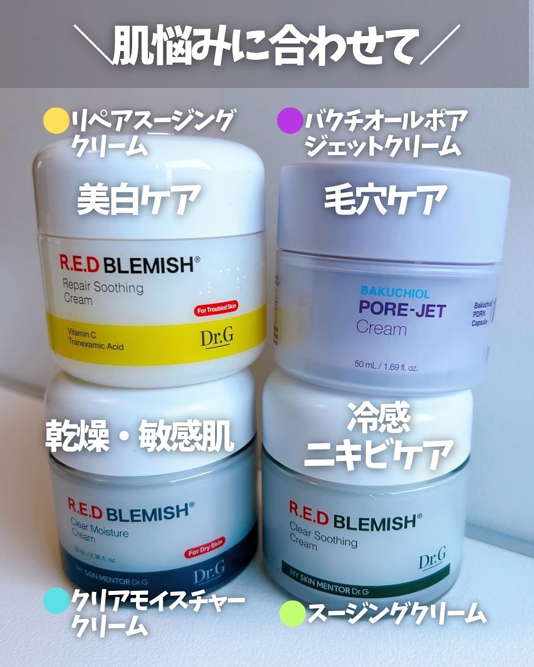 レッドブレミッシュ クリアスージングクリーム/Dr.G/フェイスクリームを使ったクチコミ(3枚目)