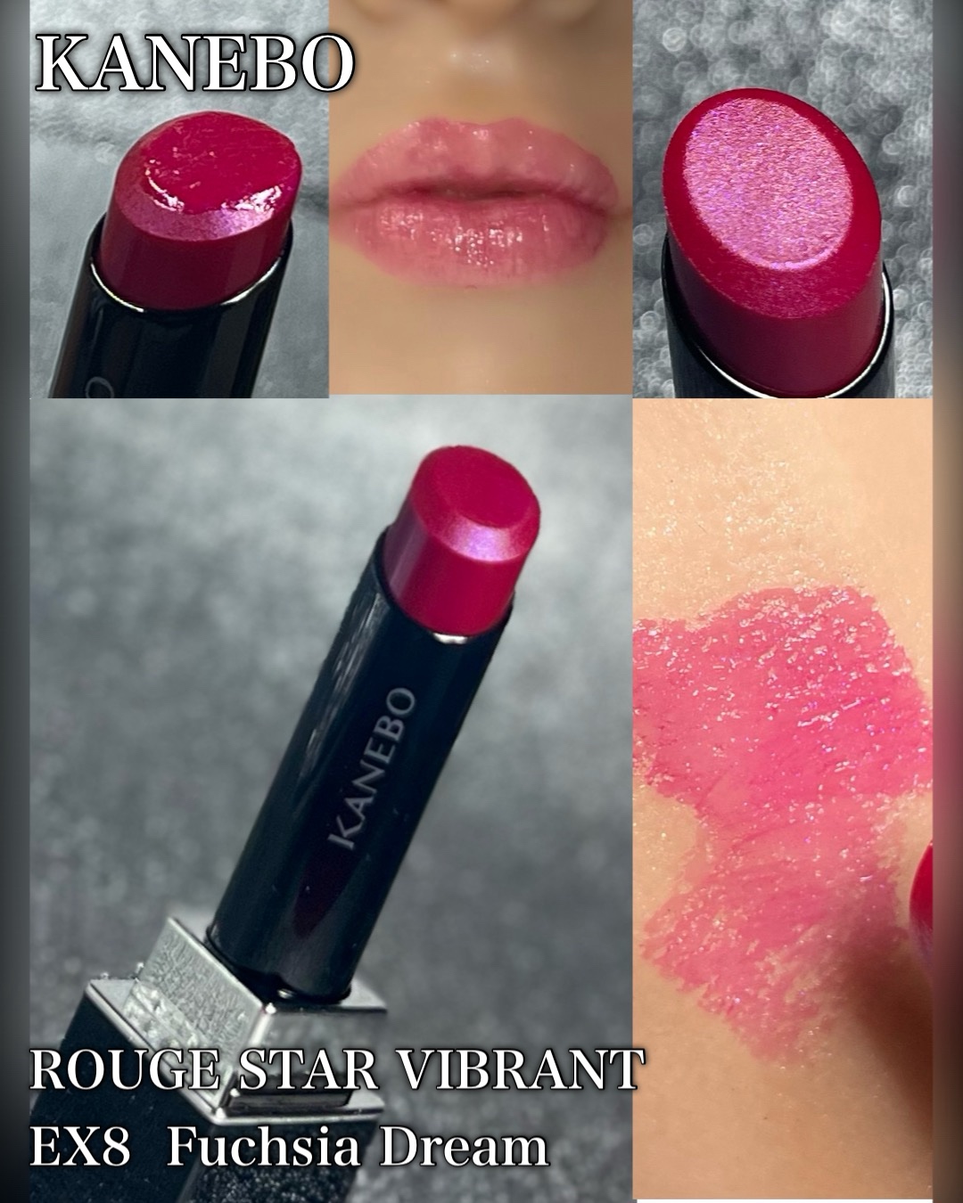 ルージュスターヴァイブラント/KANEBO/口紅を使ったクチコミ（2枚目）