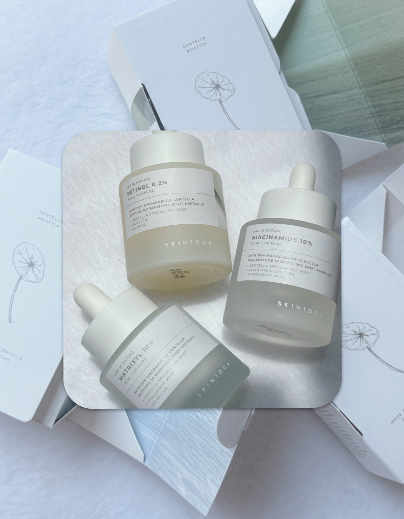 レチノール 0.2 ブースティングショット アンプル/SKIN1004/美容液を使ったクチコミ(6枚目)