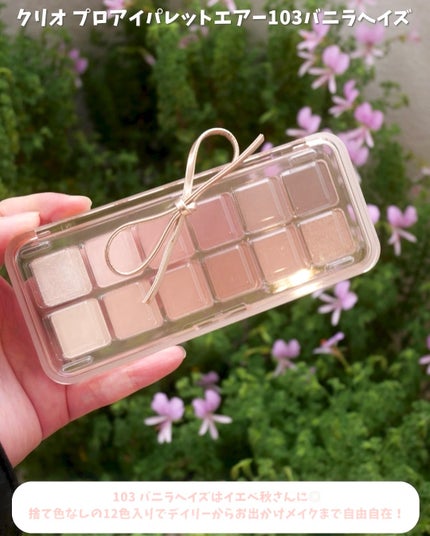プロ アイ パレット エアー/CLIO/アイシャドウパレットを使ったクチコミ(2枚目)