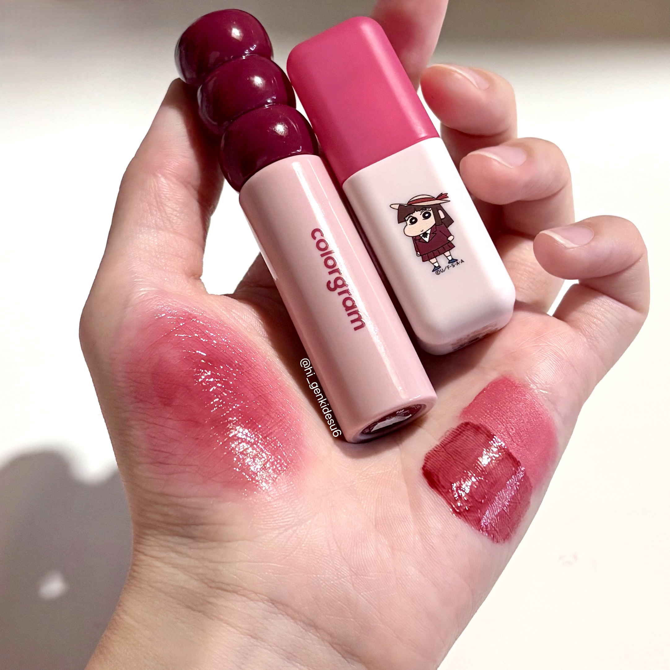 Red Lip Combo🍓🍒
全て購入品
────────────

𝐛𝐚𝐬𝐞 colorgram / NUDE BLUR TINT [20 CHERRY LETTER] ¥1,190

𝐩𝐨𝐢𝐧𝐭 colorgra
