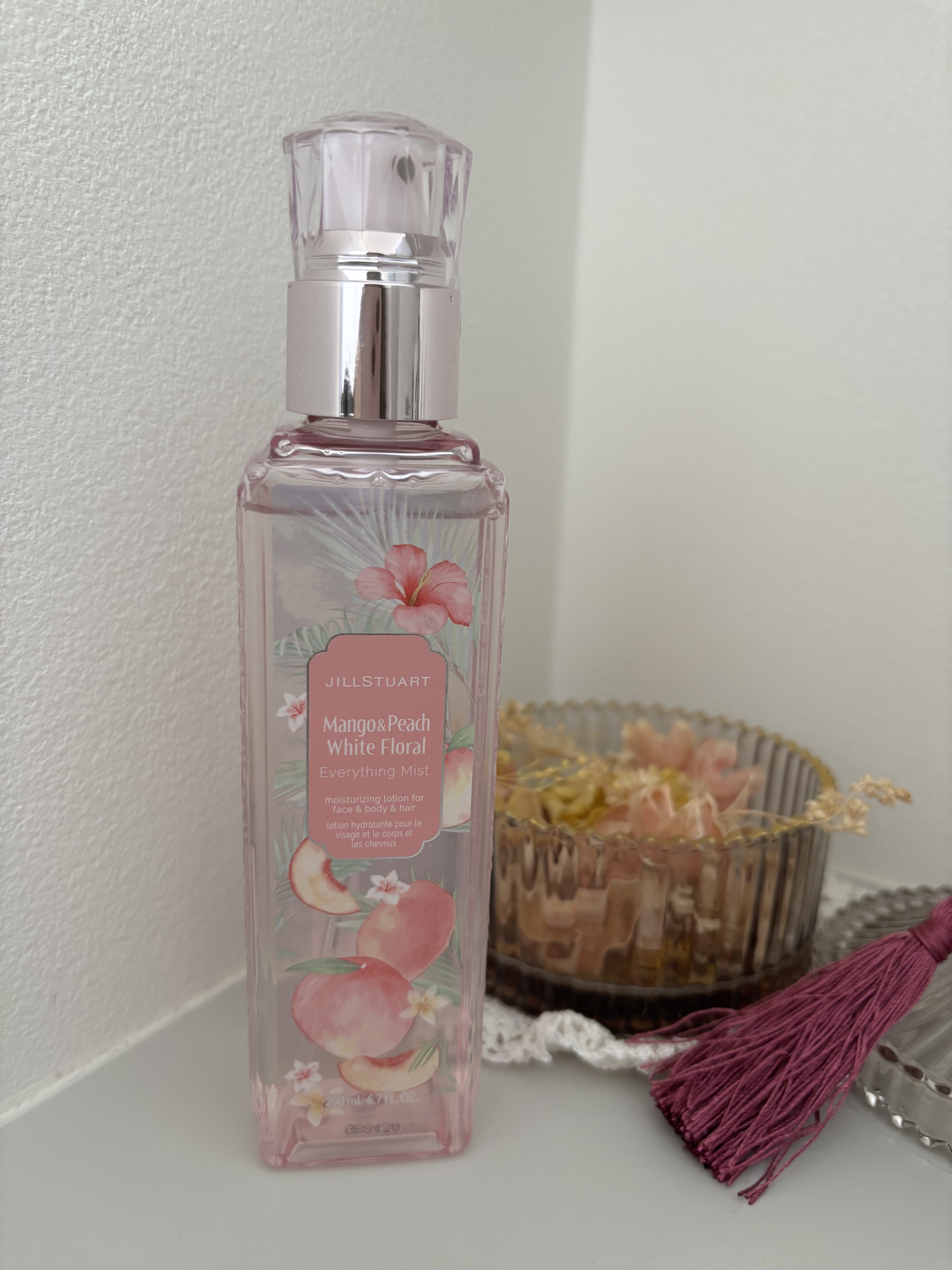 ジルスチュアート エブリシングミスト マンゴー&ピーチ ホワイトフローラル/JILL STUART/ミスト状化粧水を使ったクチコミ（1枚目）