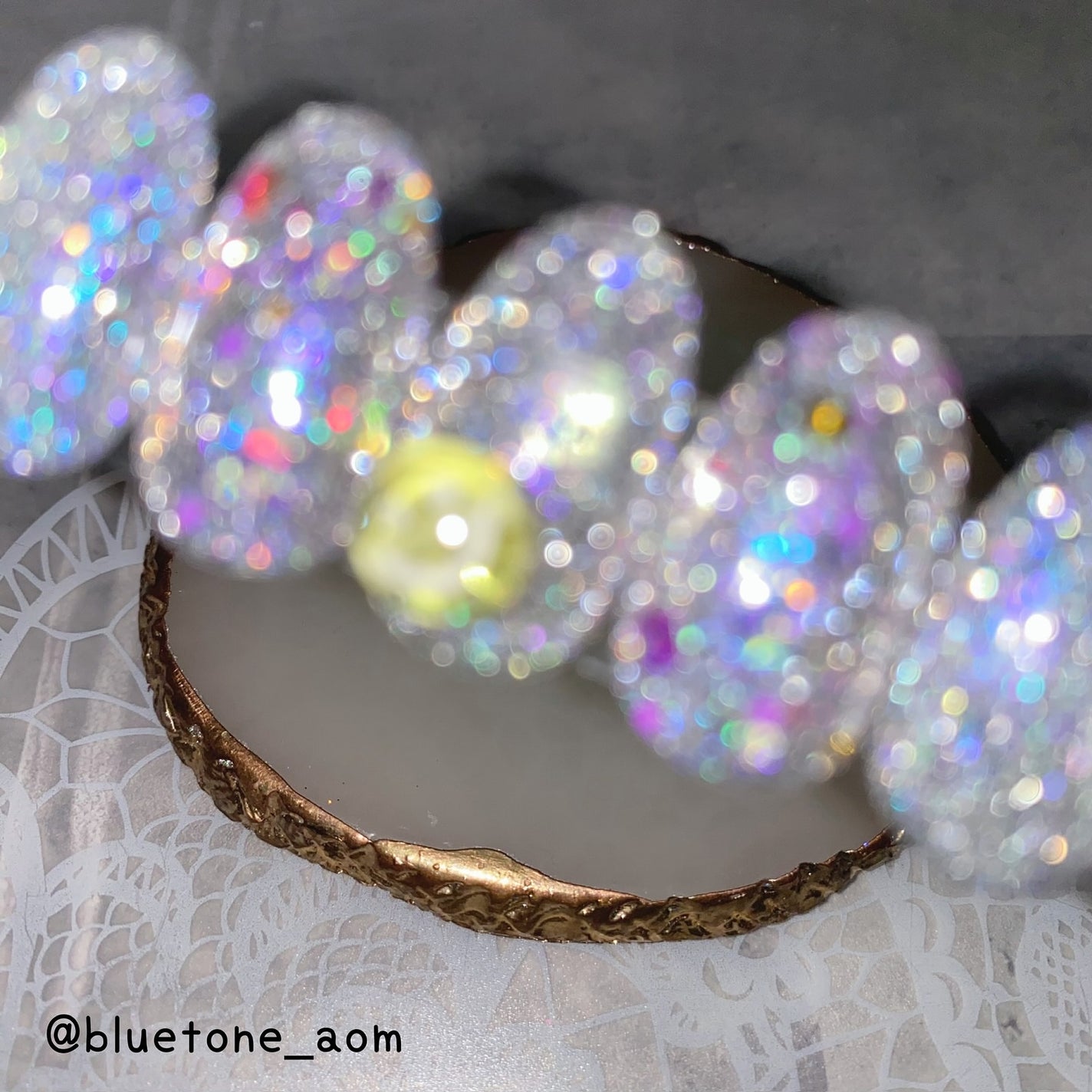 ⋆͛🦖⋆͛aomi on LIPS 「オリジナルフラッシュオーロラのホログラムも乗せてみた(੭˙ᗜ˙..」(6枚目)