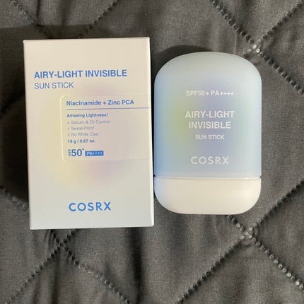 エアリーライト 透明UVスティック/COSRX/日焼け止めスティックを使ったクチコミ(1枚目)