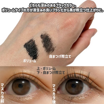 「塗るつけまつげ」自まつげ際立てタイプ/デジャヴュ/マスカラを使ったクチコミ(3枚目)