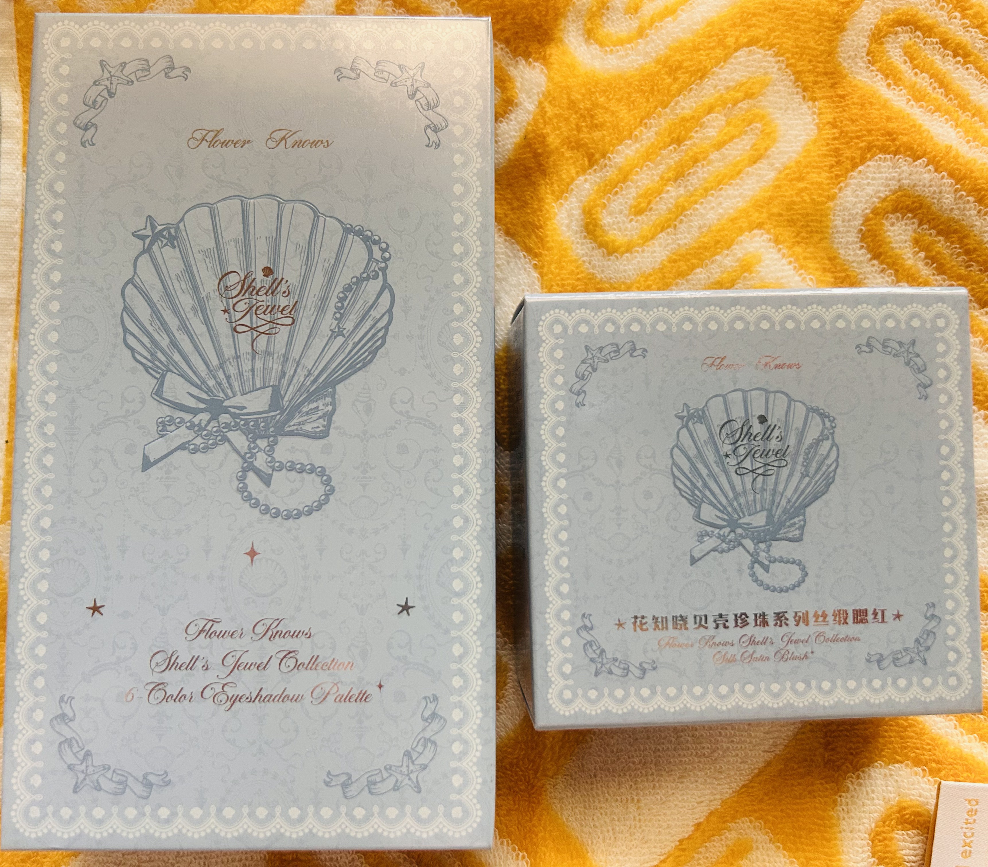 シェルズジュエルコレクション 6色アイシャドウパレット/FlowerKnows/アイシャドウパレットを使ったクチコミ（3枚目）