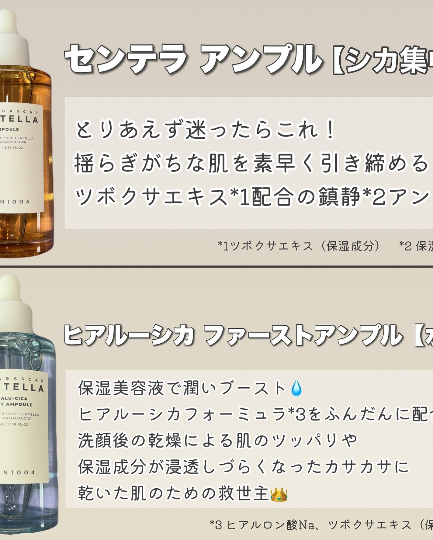 センテラ アンプル/SKIN1004/美容液を使ったクチコミ(2枚目)