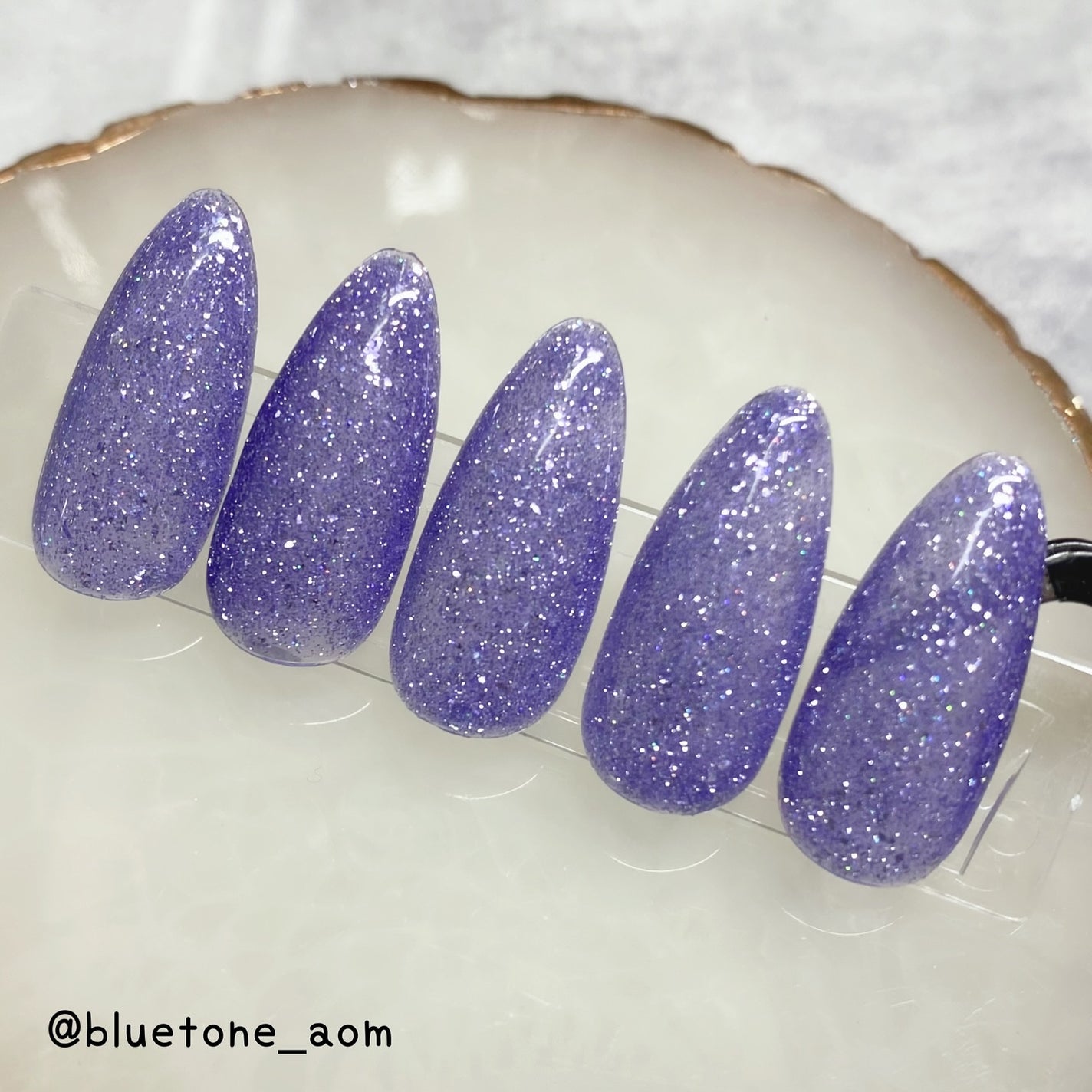 ⋆͛🦖⋆͛aomi on LIPS 「オリジナルフラッシュやわらかパープル!フラッシュパウダーはシル..」(3枚目)