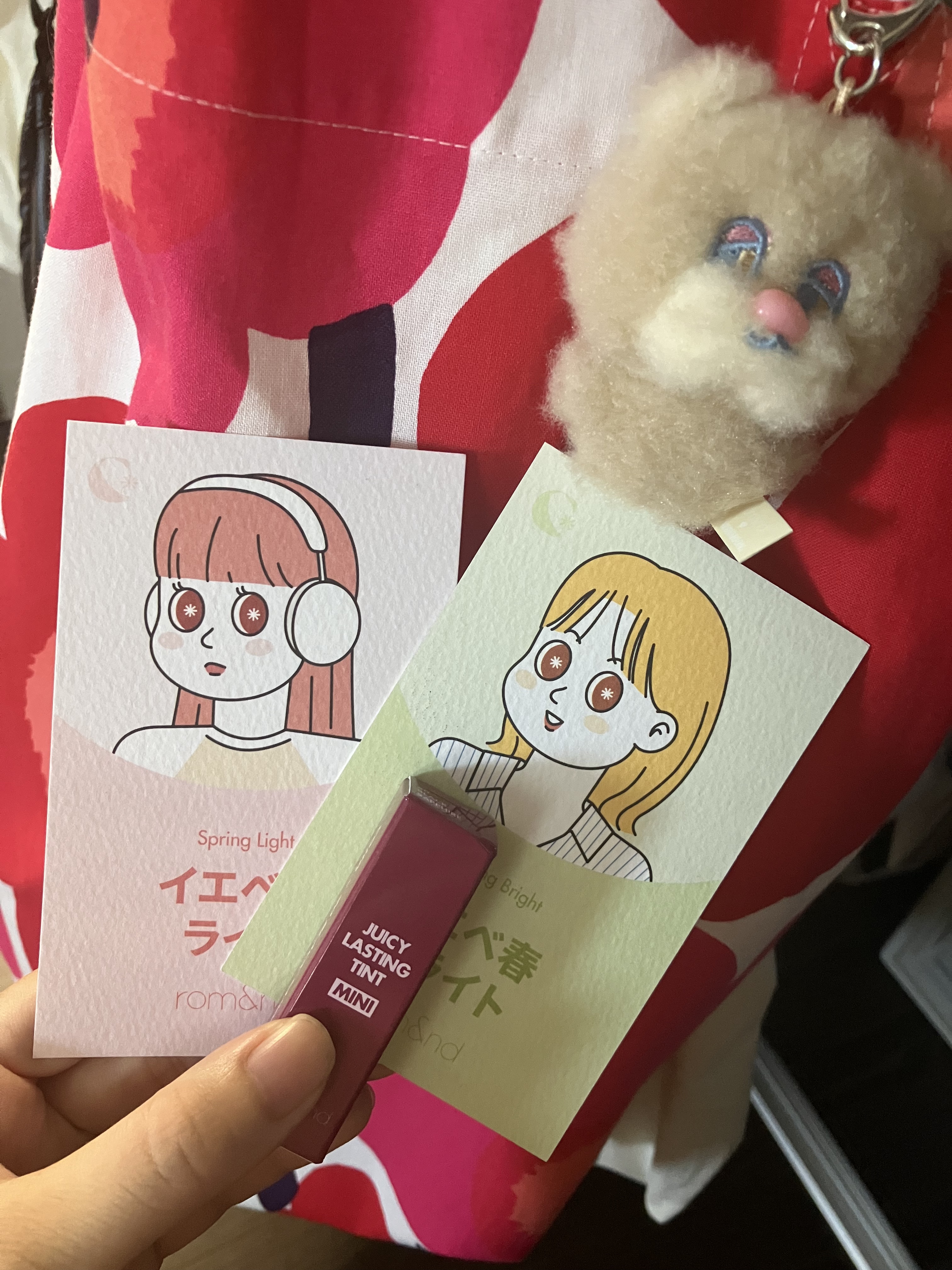 ジューシーラスティングティント/rom&nd/リップティントを使ったクチコミ（1枚目）