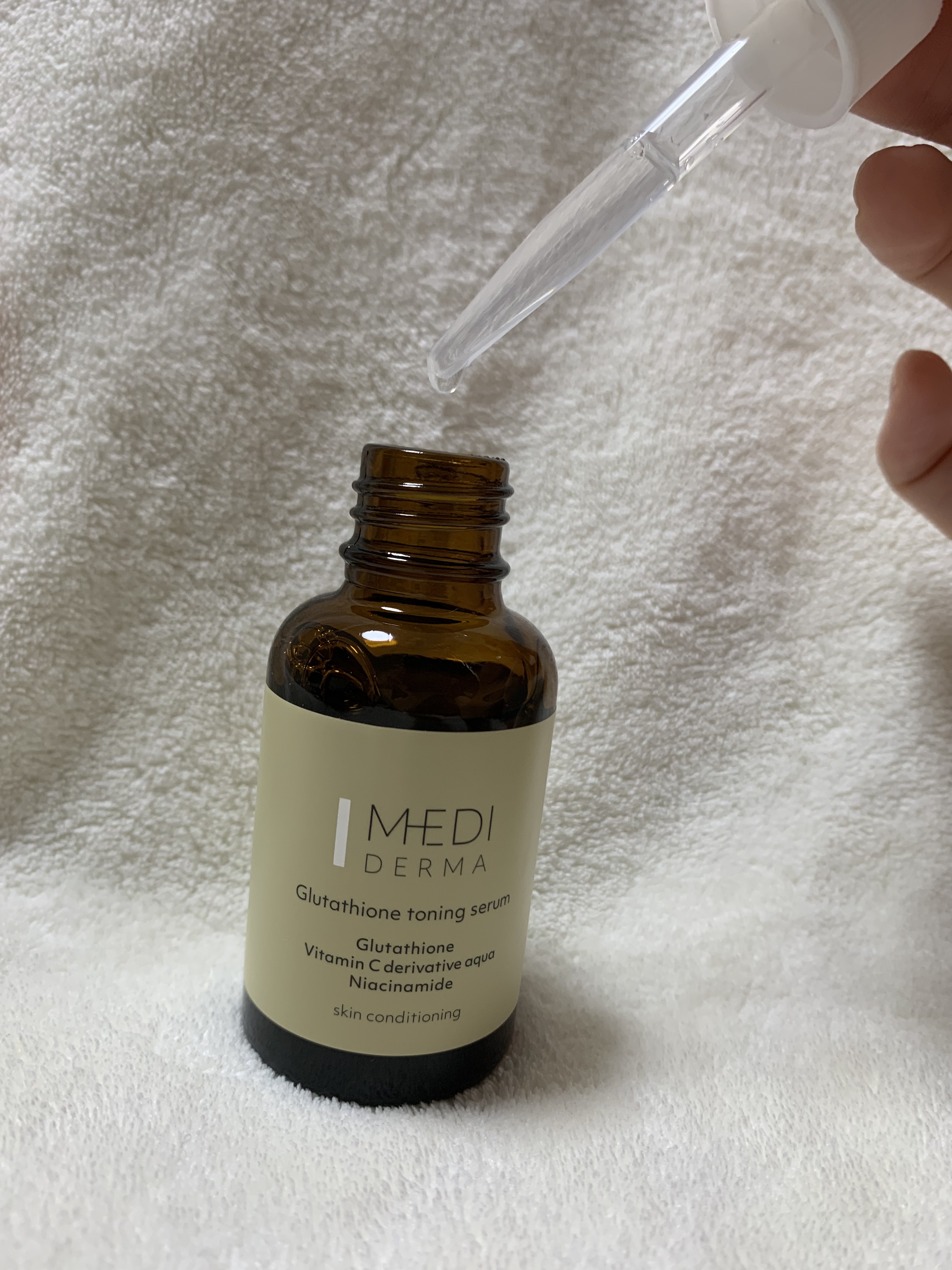 メディダーマ グルタチオントーニングセラム/メディダーマ/美容液を使ったクチコミ（2枚目）