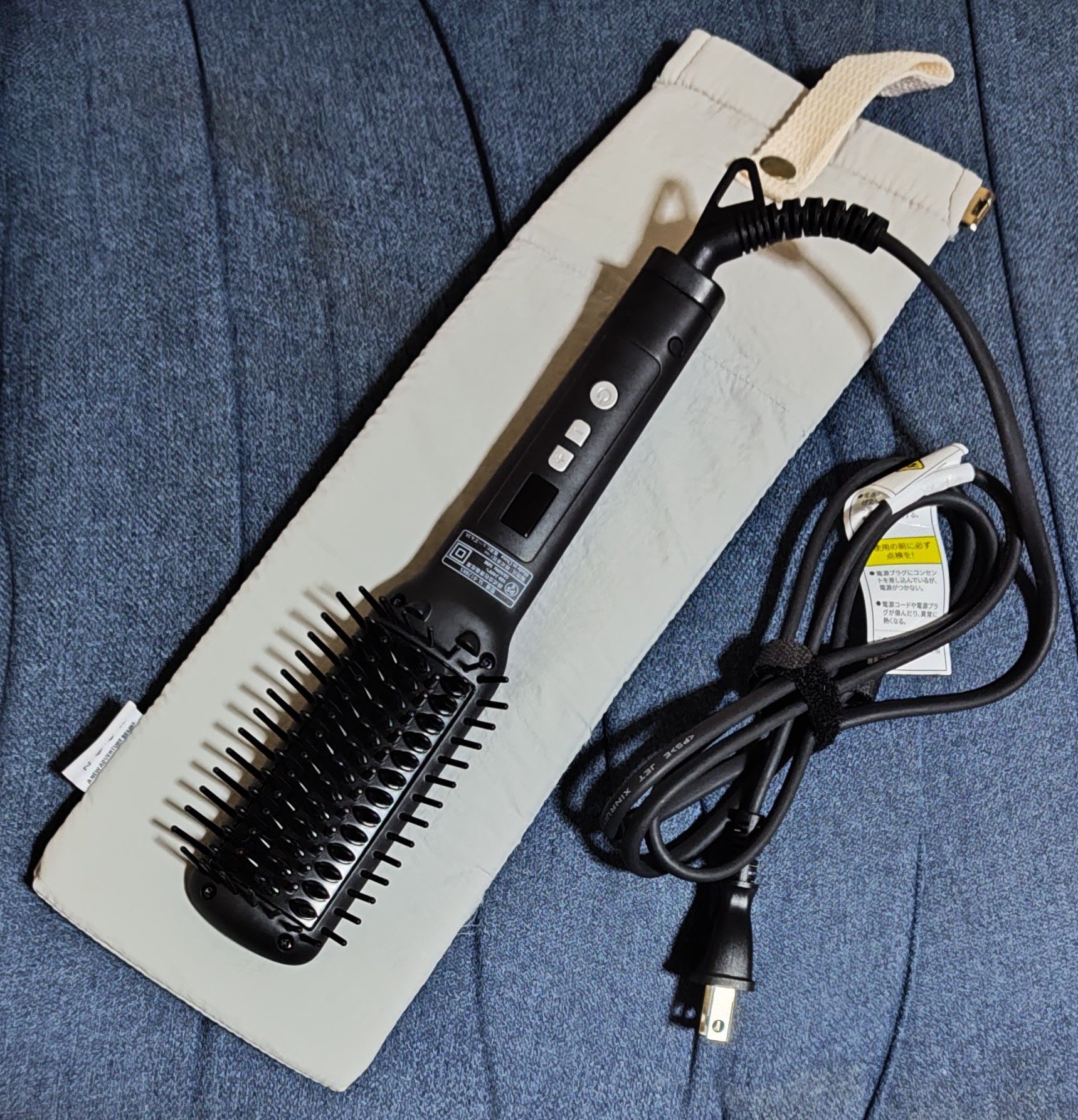 吊り下げ式ヘアアイロン耐熱ポーチ（コード収納ポケット付）/Amazon Series/その他スタイリングを使ったクチコミ（1枚目）