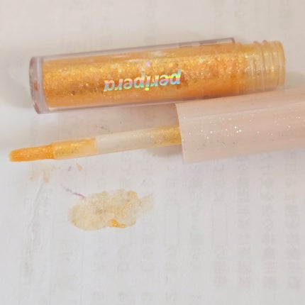 シュガー トゥインクル リキッド グリッター/PERIPERA/グリッターを使ったクチコミ(1枚目)