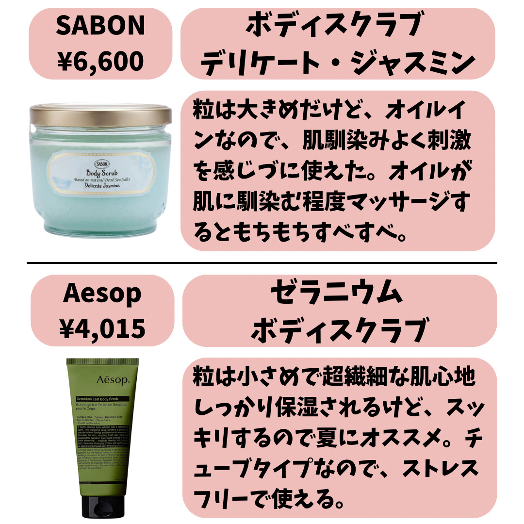 ボディスクラブ デリケート・ジャスミン 600g/SABON/ボディスクラブを使ったクチコミ（3枚目）
