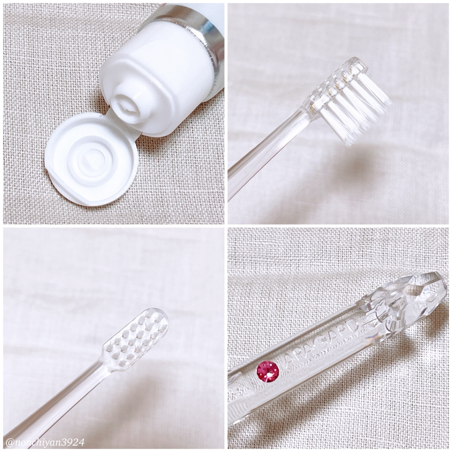 アパガードクリスタル歯ブラシ/アパガード/歯ブラシを使ったクチコミ（2枚目）