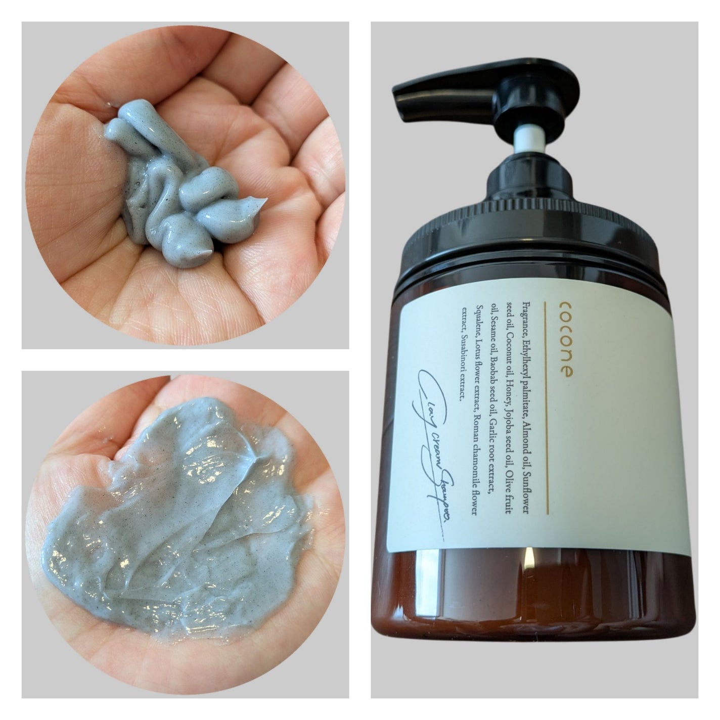 クレイクリームシャンプー(モイスト)/cocone/市販シャンプーを使ったクチコミ(4枚目)