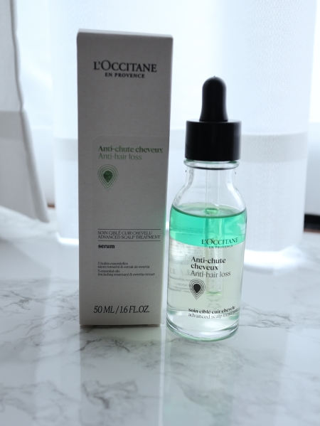 薬用 メディカル アンチヘアロスセラム/L'OCCITANE/頭皮ローションを使ったクチコミ（1枚目）