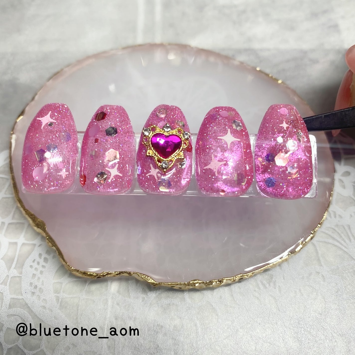 ネイルパーツ/SHEIN/ネイルチップ・パーツを使ったクチコミ(2枚目)