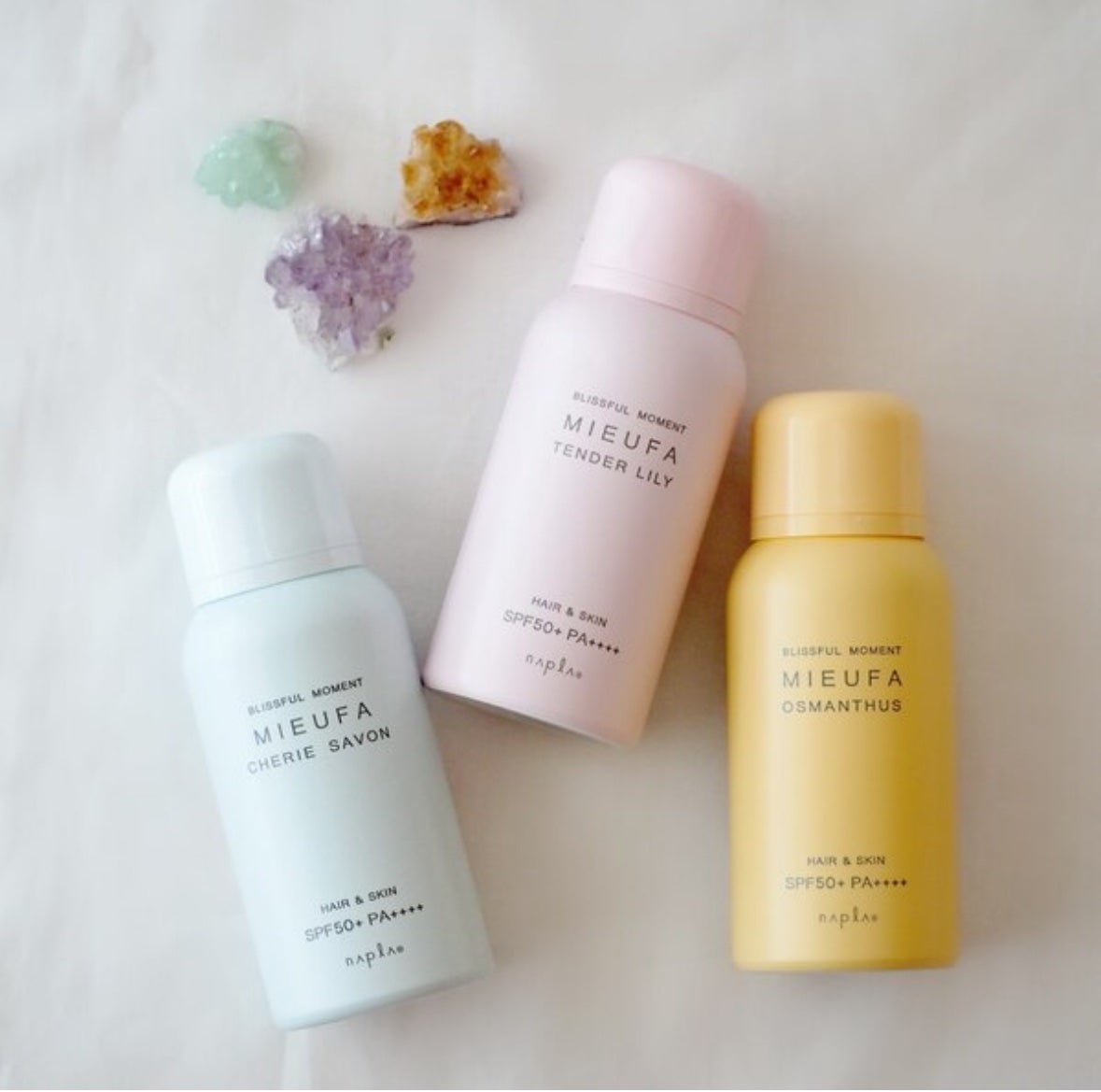 ミーファ フレグランスUVスプレー テンダーリリィ/MIEUFA/日焼け止めミスト・スプレーを使ったクチコミ(1枚目)