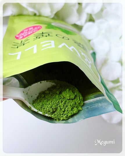 &WELL 桑の葉茶 栄養丸ごと粉末タイプ/&WELL/青汁を使ったクチコミ(3枚目)