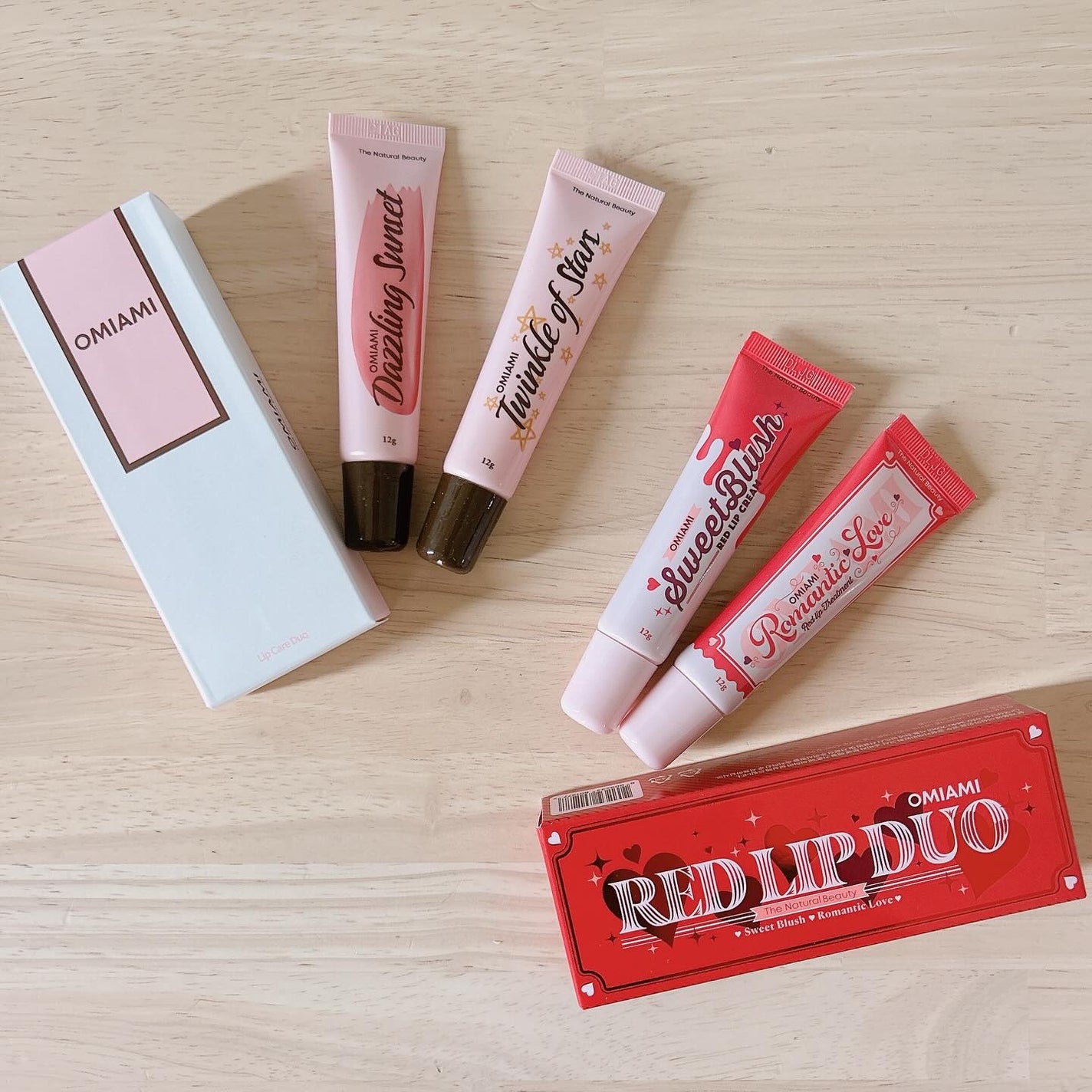 Lip Care Duo /OMIAMI/リップグロスを使ったクチコミ(1枚目)