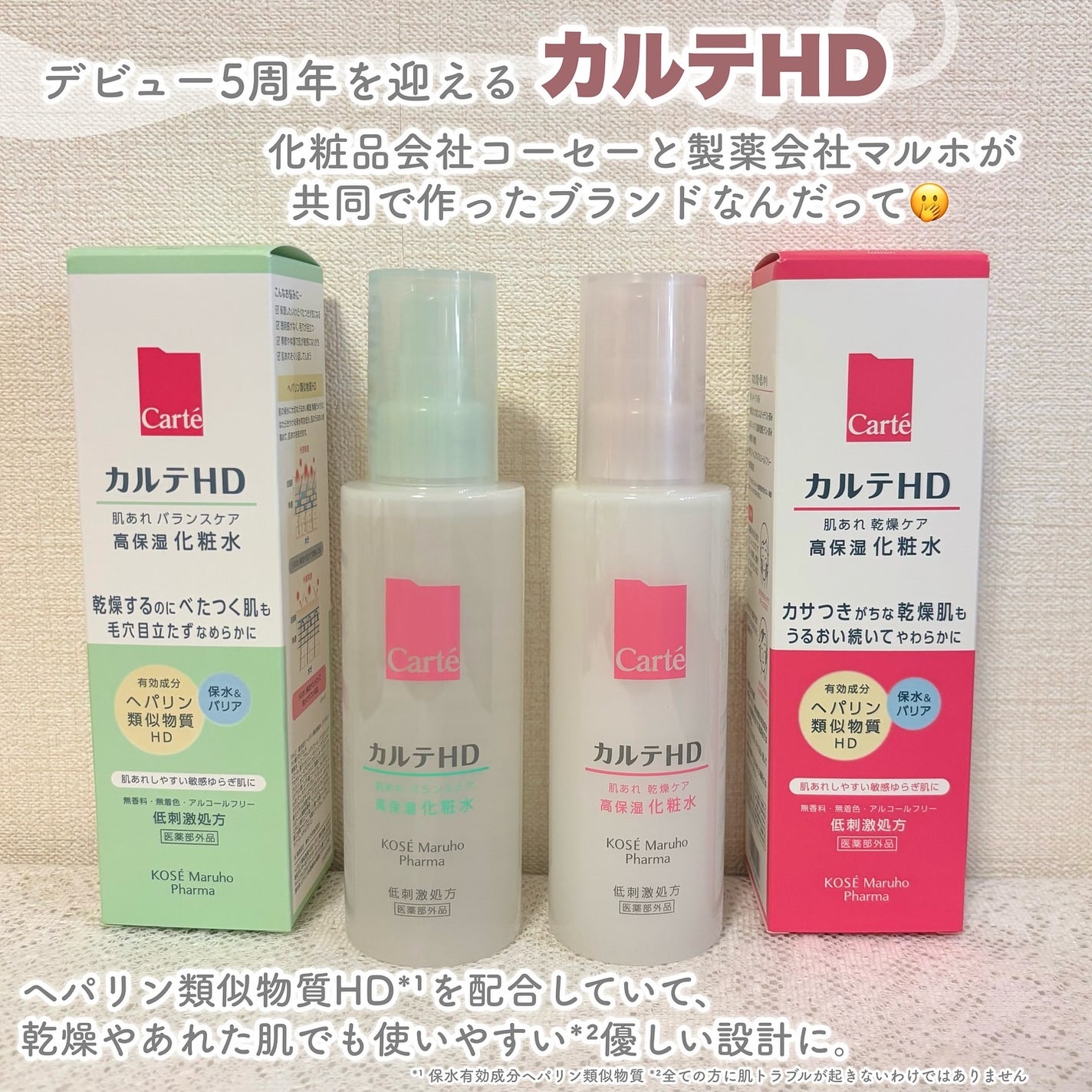 モイスチュア ローション/カルテHD/化粧水を使ったクチコミ(2枚目)