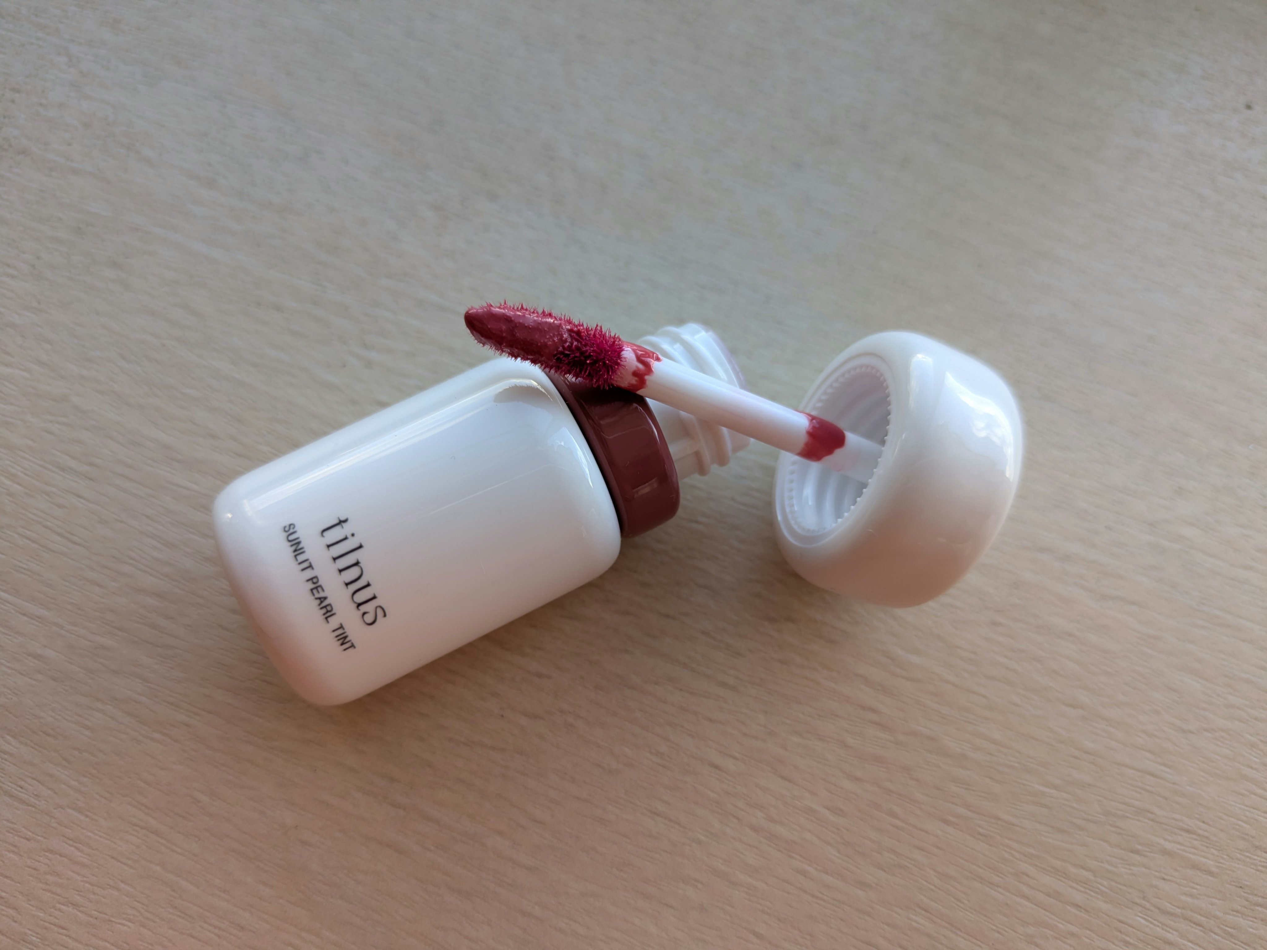 ティルナス サンリットパール ティント/tilnus/リップティントを使ったクチコミ（1枚目）