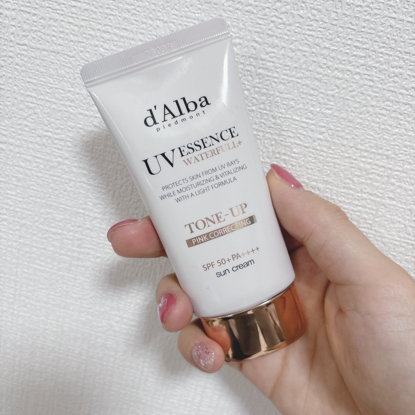 ウォータフルトーンアップサンクリーム/ダルバ/日焼け止めクリームを使ったクチコミ(1枚目)