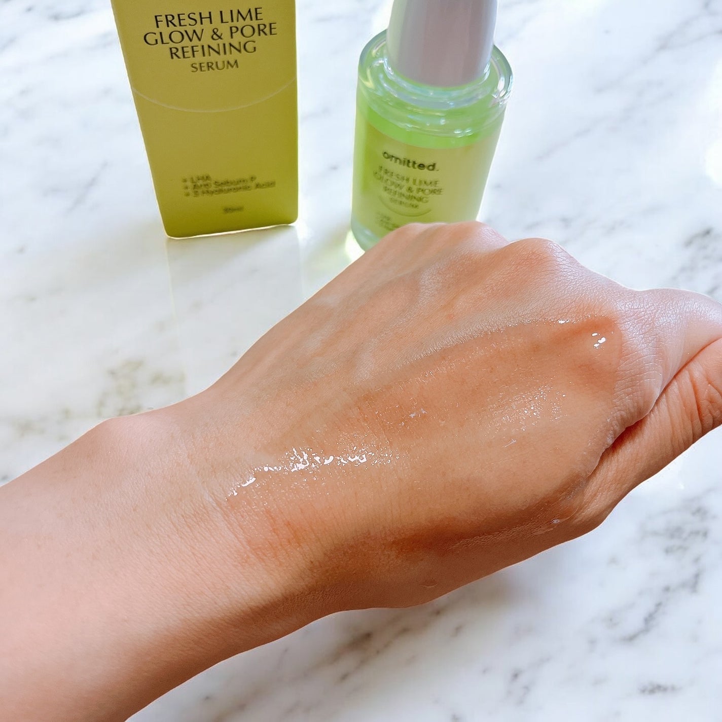 フレッシュライムLHA ツヤ肌毛穴セラム/omitted./美容液を使ったクチコミ(3枚目)