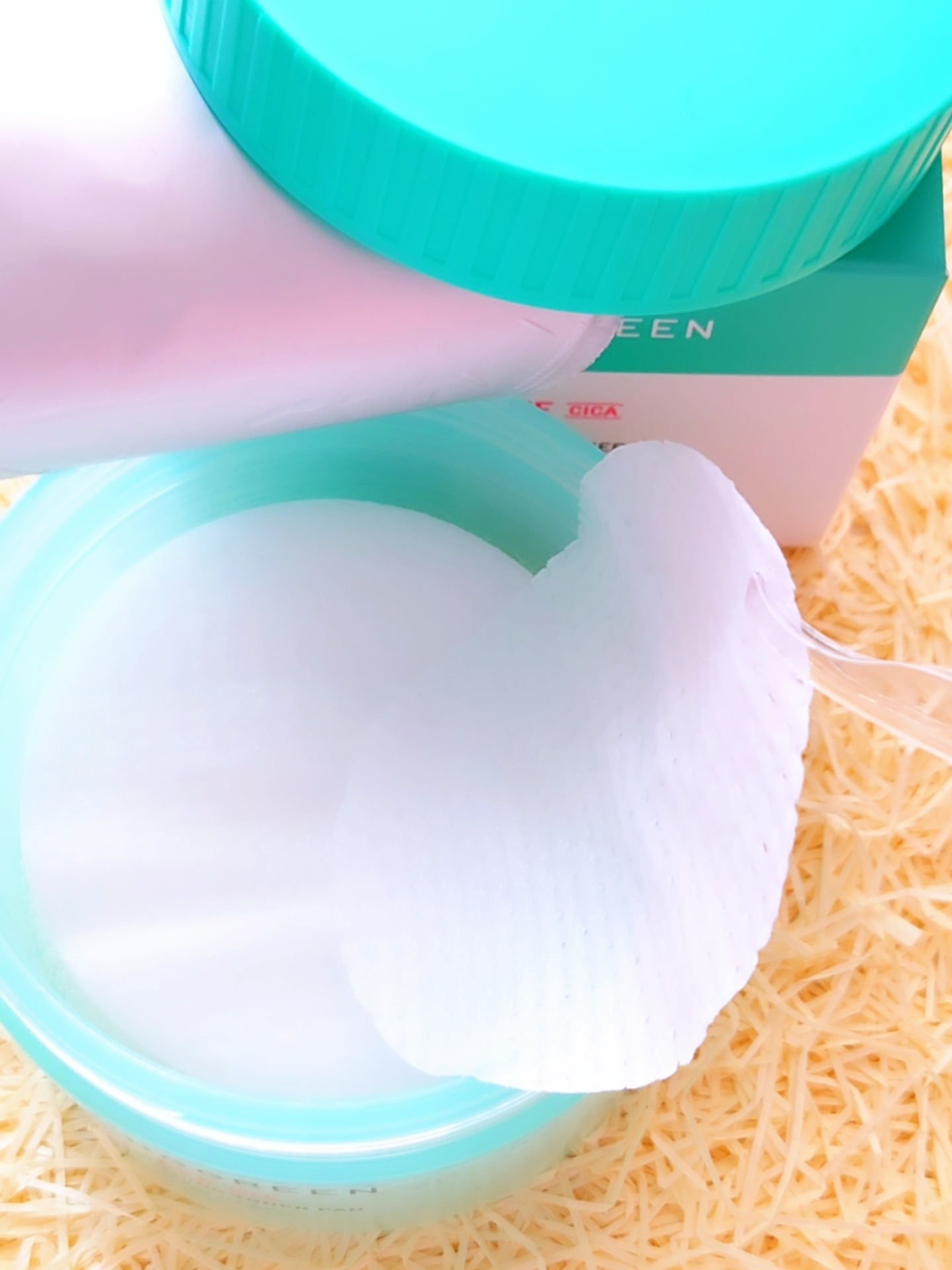 ティーツリーシカートラブルスージングトナーパッド/BRING GREEN/トナーパッドを使ったクチコミ（3枚目）