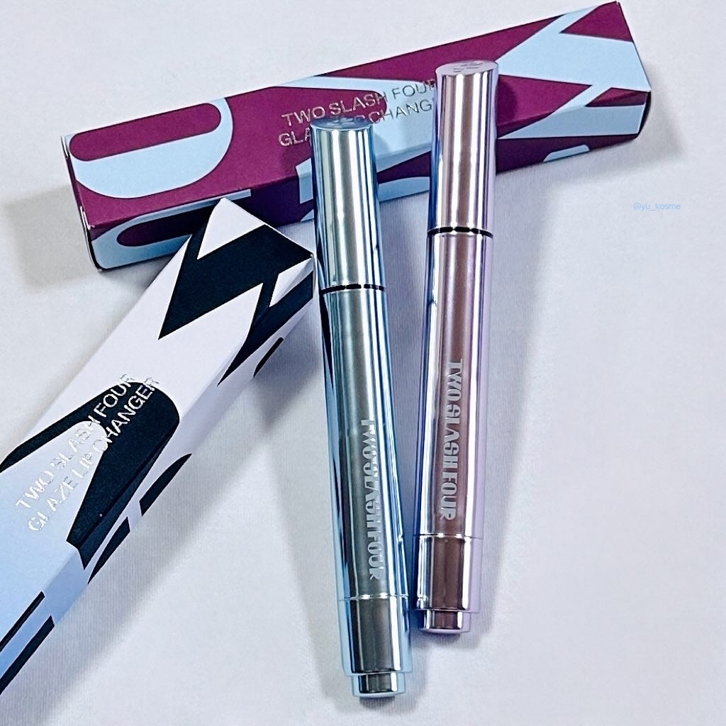 グレイズリップチェンジャー/TWO SLASH FOUR/口紅を使ったクチコミ(5枚目)