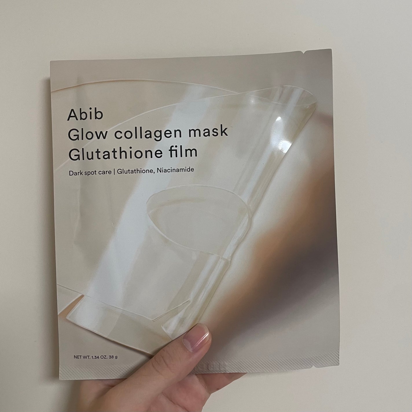 グルタチオンフィルムコラーゲンマスク/Abib /シートマスク・パックを使ったクチコミ(1枚目)