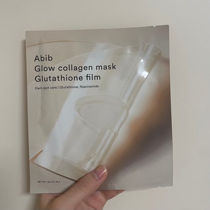 グルタチオンフィルムコラーゲンマスク/Abib /シートマスク・パックを使ったクチコミ(1枚目)