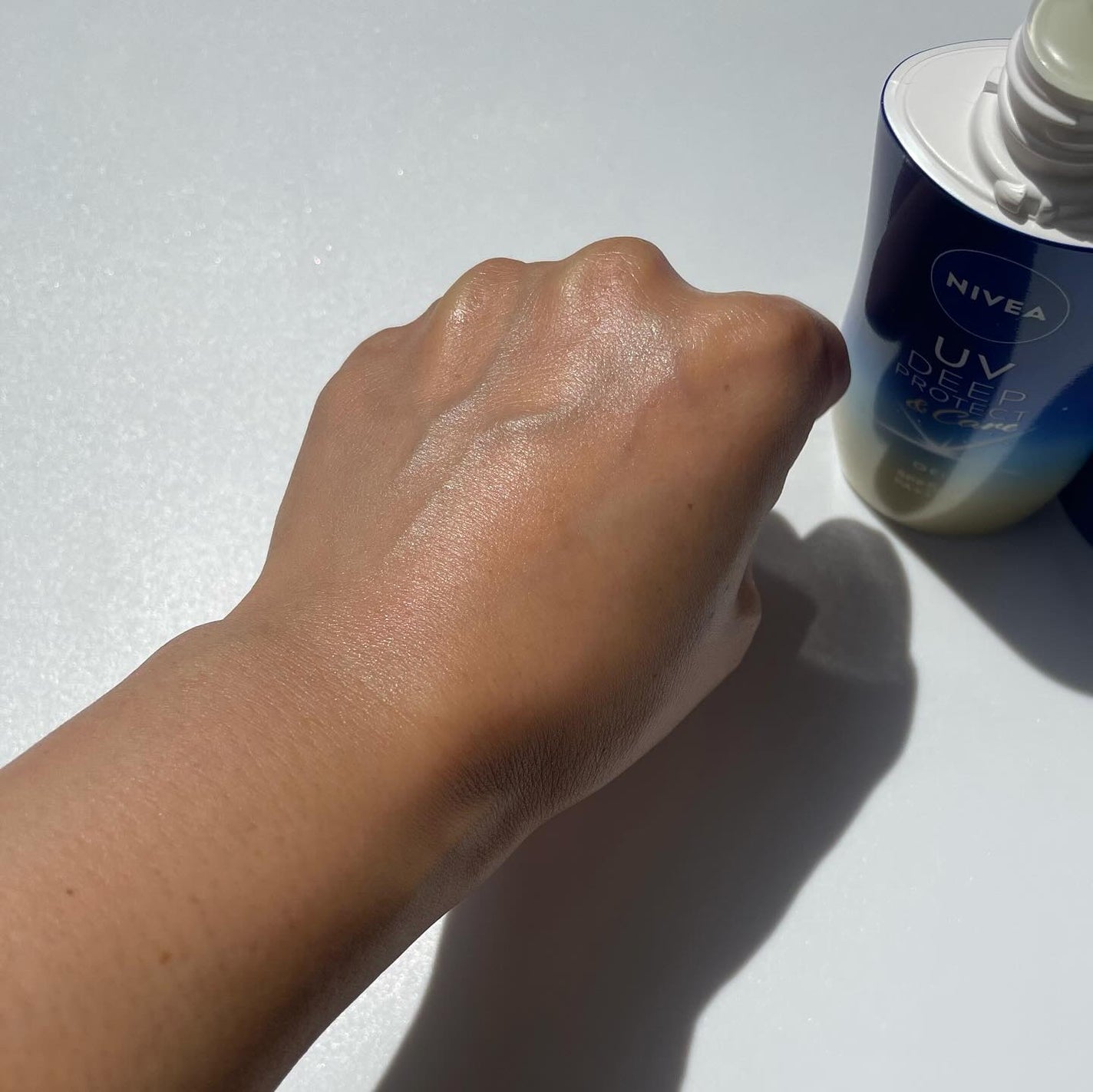 ニベアUV ディープ プロテクト&ケア ジェル/ニベア/日焼け止めジェルを使ったクチコミ(6枚目)